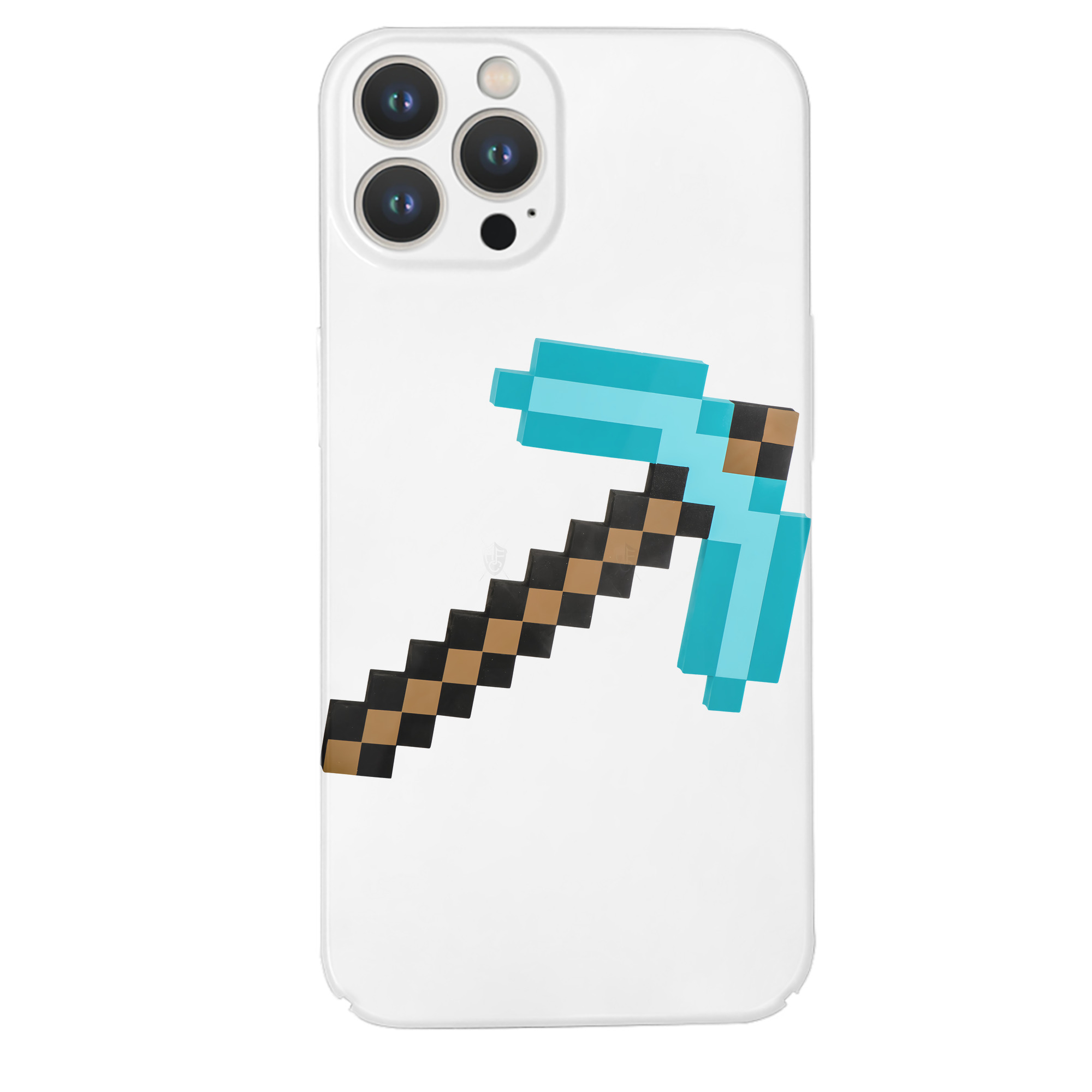 （画像用） マインクラフト ブロックの世界 Minecraft MC Block world 【iPhone 14シリーズ対応】ハードケース